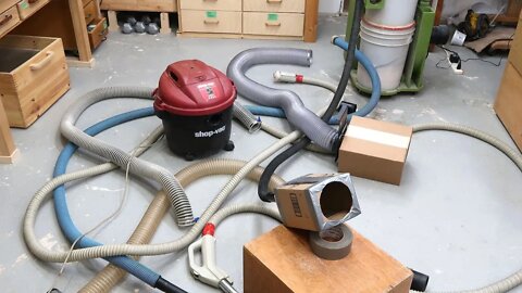 More suck from a shopvac: Effect of hoses on dust collectors