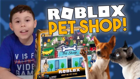 ROBLOX ADOPT ME: OPENING A ROBLOX PET SHOP AND HOW TO PLAY WITH IT