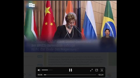 Präsident "Lula" stellt Dollar-Dominanz bei BRICS-Zeremonie infrage