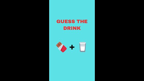 Guess the drink| Guess the drink by emoji