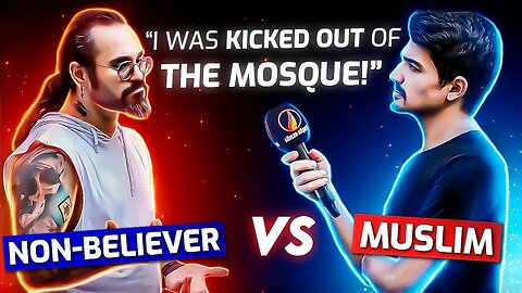 "Because of My Tattoo, I Was Kicked Out of The Mosque!" - Non-Believer vs Muslim
