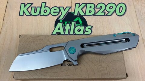 Kubey KB290 Atlas / includes disassembly/ the best Kubey knife to date !