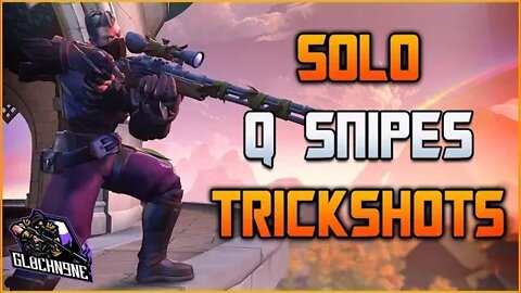 Solo Q Snipe Trickshots | Gl0ckN9ne