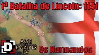 Primeira Batalha de Lincoln: 1141 - Normandos - Age of Empires IV