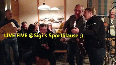 Beim GARTEI Teil 14 LIVE FIVE auf da Roas @ Sigi´s Sportklause + Milchbar RiW. ®HKH © 3w.LosRein.de