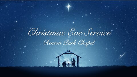 2022-12-24 Christmas Eve Service "Faith and Trust" (Luke 1) Pastor Cameron