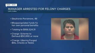 Office manager faces felony charges after misappropriating $106,000