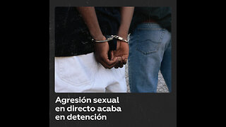 En España agreden sexualmente a una reportera en vivo