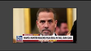 BREAKING — Hunter Biden may strike a plea deal - guilty to three federal charges