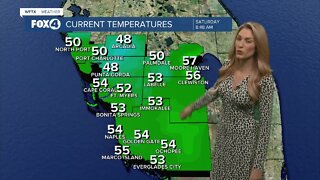 FORECAST: Sunny and cool this afternoon