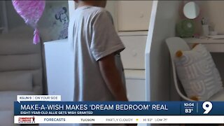 After cancer treatment, eight-year-old's dream bedroom becomes reality