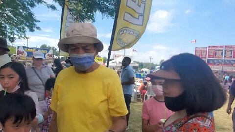 2- EVANGELIZING AT SCARBOROUGH RIBFEST