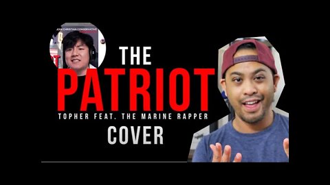 REACTION -- Corean Christian Conservative's Cover Topher: The Patriot | EP 77