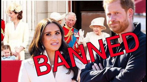 Harry&Meghan- Banned & Crashing the party #HarryAndMeghan #Royals #Gossip #PlatinumJubilee