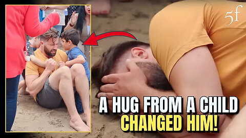 One Hug from a Child CHANGES HIM - Watch him Reunite with the Child!