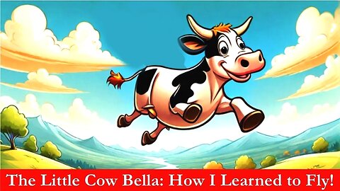 The Little Cow Bella: How I Learned to Fly! // Η αγελαδίτσα Μπέλα: Πως έμαθα να πετώ!