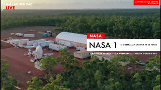 LAUNCHING NOW! NASA 1st Australia Launch