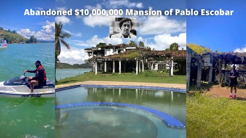Inside The Abandoned $10,000,000 Mansion Of Pablo Escobar In Colombia🇨🇴 (Is it Safe ?)