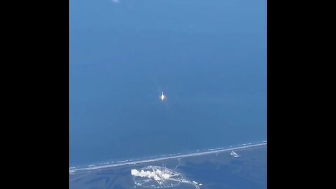 SPACE X Launch from an airplane
