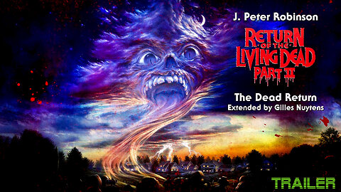 RETURN OF THE LIVING DEAD PART II - OFFICIAL TRAILER - 1988