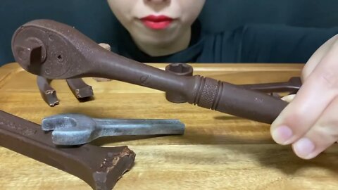 chocolate tools asmr
