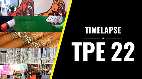 Timelapse of TPE 2022 Trade Show Floor