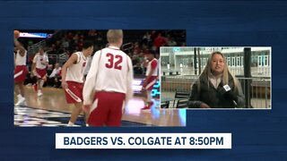 Badgers to take on Colgate at Fiserv Forum Friday night