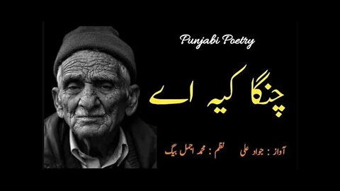 Changa Ki Ay - Best Punjabi Saraiki Dohray Shayari - New Poetry WhatsApp Status Very Sad 2021