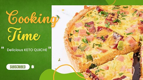 KETO Quiche | KETO Recipes | Low Carb Recipes