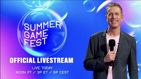 SUMMERGAMEFEST EVENT LIVE STREAM BLOCKBUSTER SHOWCASE EVENT ANNOUNCEMENTS WATCH LIVE HERE ON RUMBLE