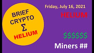 Helium-How many $$$-How many miners-Is it too late-HNT price action