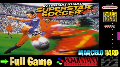 International Superstar Soccer: Scenario Mode Clear - Super Nintendo (Full Game Walkthrough)