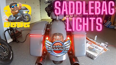 Enhance Your Harley Davidson with Custom Dynamics: Low Profile Saddlebag Brake Lights