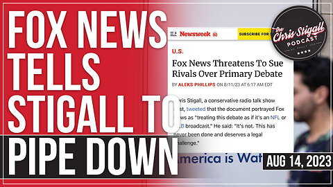 Fox News Tells Stigall to Pipe Down