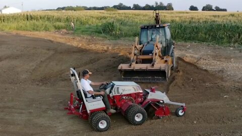 Vinny shows up the Big Boys! Cattle Lot Cleanup!