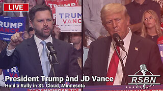 LIVE: President Trump and JD Vance Hold a Rally in St. Cloud, Minnesota - 7/27/24 | Join Eric Trump, Navarro, Flynn, Kash, Julie Green, Amanda Grace & Team America October 17-18 In Selma, NC (Request Tix Via Text 918-851-0102)