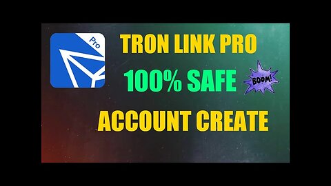 How To Create Tron Link Pro Wallet 2023 || Tron Link Pro Wallet Kaise Banae #crypto #bitcion