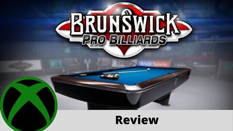 Brunswick Pro Billards Review on Xbox One