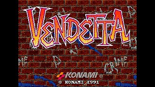 Vendetta Arcade Game By Konami 1991 On Mame Playthrough