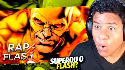 REAGINDO A RAP DO EOBARD THAWNE (Dc Comics) - O Flash Reverso| React Anime Pro