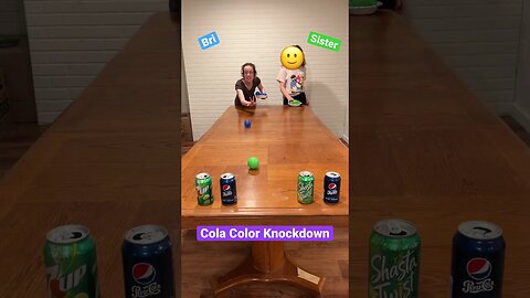 Hit The Wrong Target 😱 Cola Color Challenge 🥤