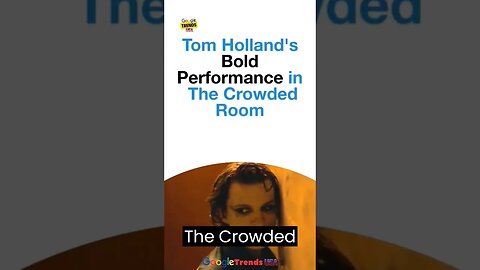 Tom Hollands Bold Performance #shorts #tomholland #TheCrowdedRoom