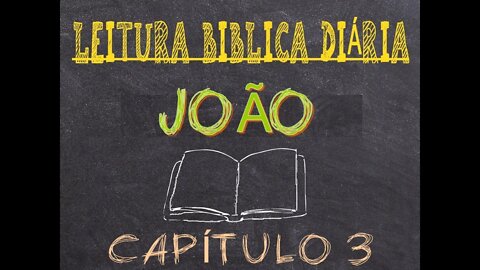 Leitura Bíblica João 3