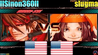 Guilty Gear XX Accent Core (llSinon360ll Vs. slugma) [U.S.A. Vs. U.S.A.]