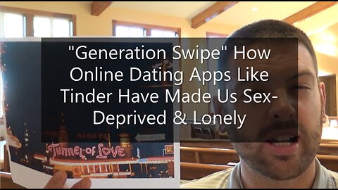 "Generation Swipe" How Online Dating Apps Like Tinder Have Made Us Sex-Deprived & Lonely