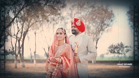 Gurpreet with Manpreet wedding songs video by Baaz Sehmbi Photography