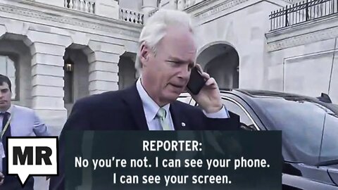 GOP Senator BUSTED Faking Phone Call To Avoid Reporter's Questions About Jan 6 Insurrection