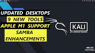 Kali Linux 2021.4 - Updated Desktops | New Security Tools | Enhanced Apple M1 Support