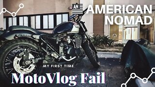 MotoVlog Fail