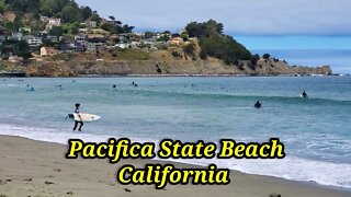 Pacific State Beach California 🇺🇸 walking tour